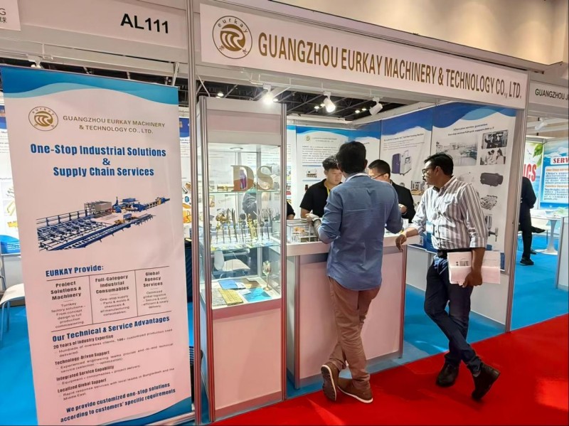 Guangzhou EURKAY Appeared at the Middle East Industrial Machinery Exhibition